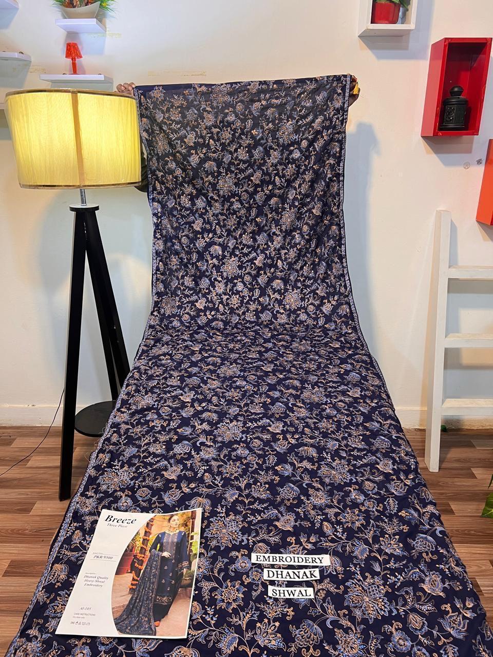 Bareeze 3pc Winter Embroidery