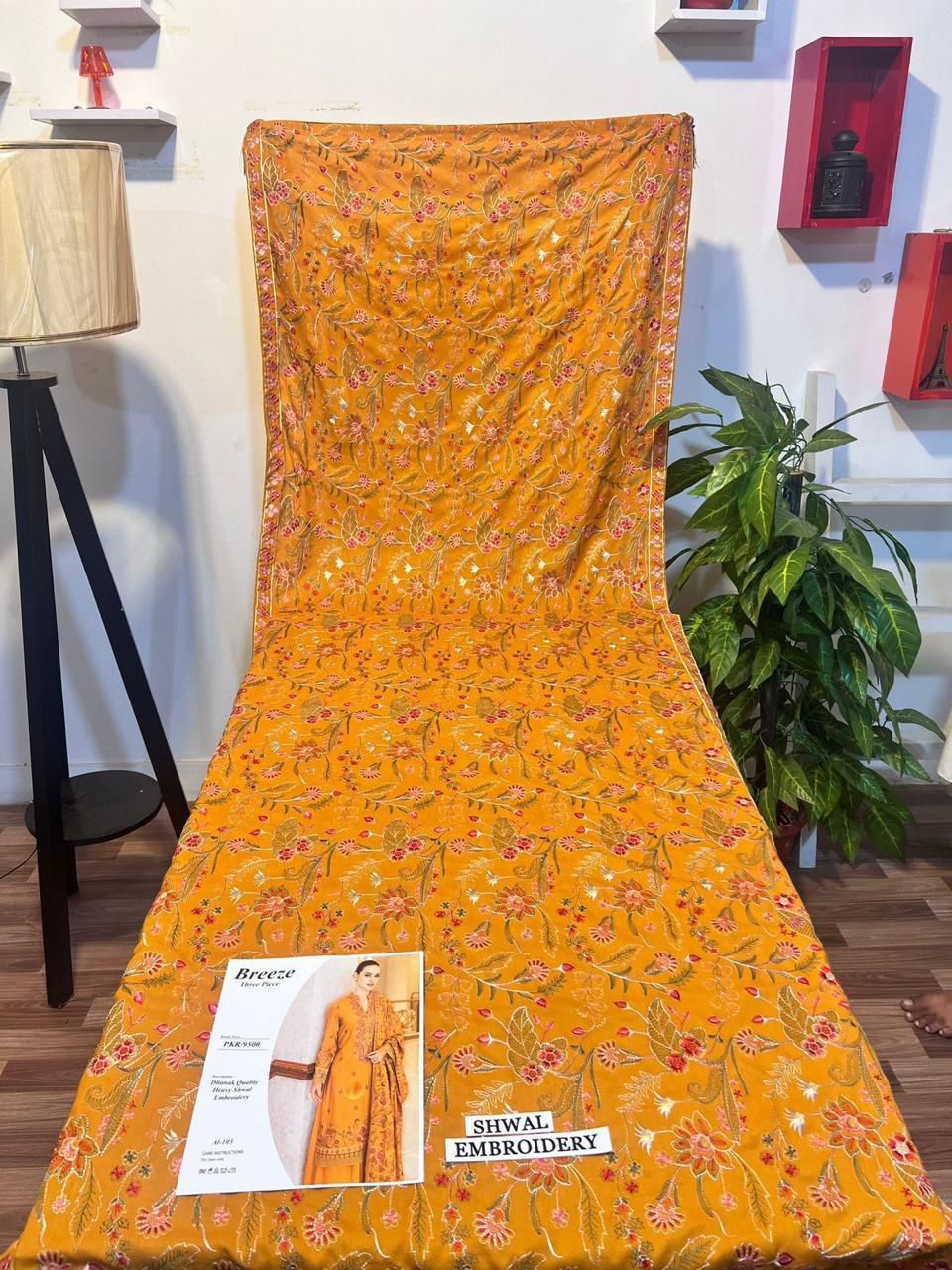 Bareeze 3pc Winter Embroidery