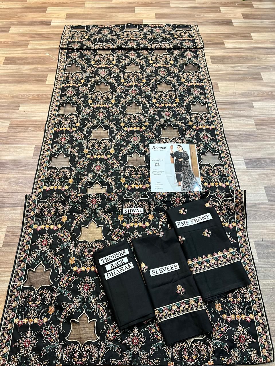 Bareeze 3pc Winter Embroidery