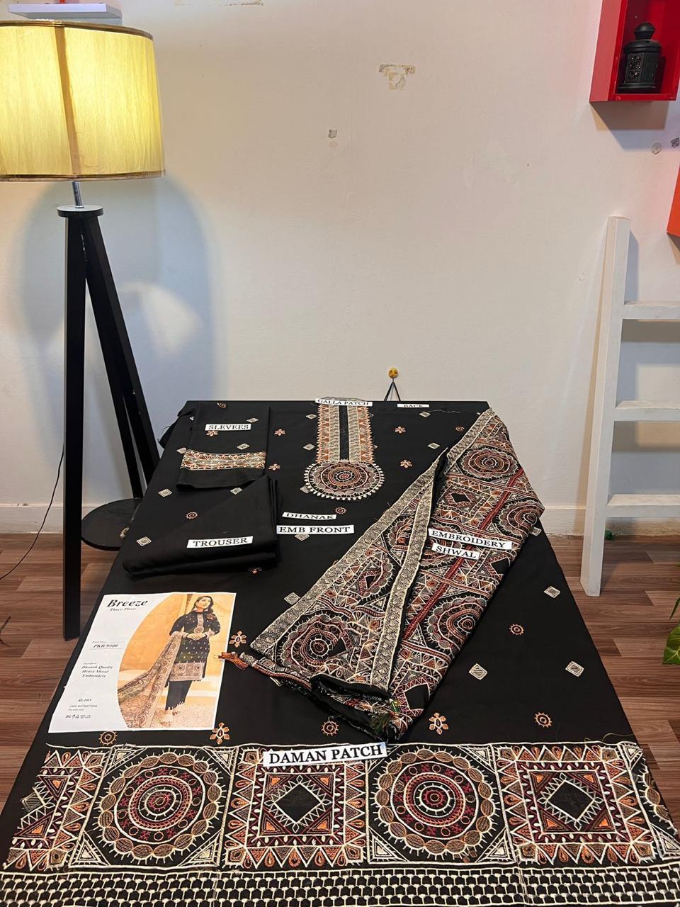 Bareeze 3pc Winter Embroidery