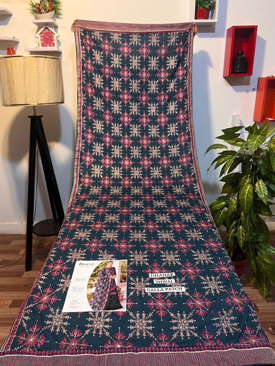 Bareeze 3pc Winter Embroidery